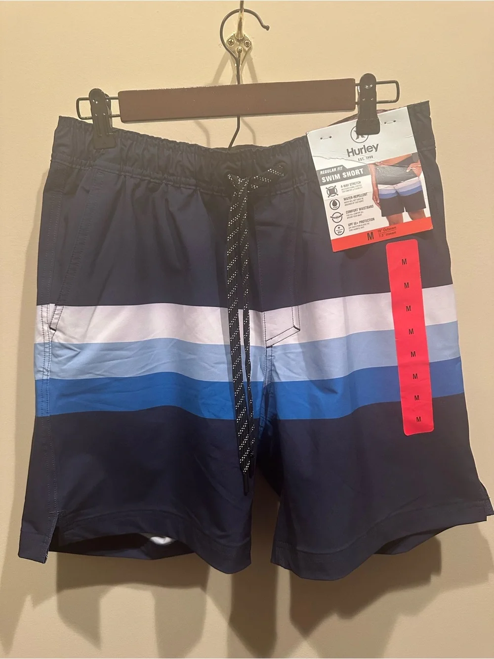NWT Men’s Hurley Swim Trunks